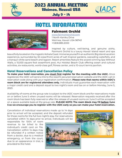 2023_Annual_Meeting_-_Hotel_Information