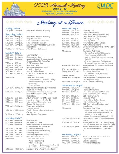 2025_Annual_Meeting_-_Meeting_at_a_Glance
